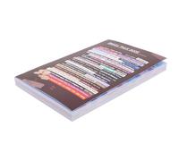 Amosfun Adesivi Vintage per Journaling e Scrapbooking 60 Fogli Pvc Autoadesivo Parole Ispirazionali per Album Fotografici e Diari Mood