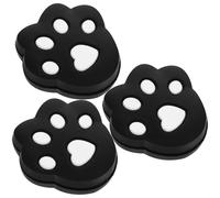 Amosfun Ammortizzatore per Racchetta da Tennis in Silicone, Set da 3 Smorzatori di Vibrazioni a Forma di Fiore, Accessorio Leggero e Portatile per Migliorare Controllo e Comfort Durante