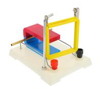 Amosfun Attrezzatura per esperimenti fisici giocattolo per esperimenti di scienze fisiche magnetico strumento di fisica da laboratorio plastica Beige