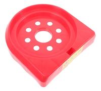 Amosfun Base per Estintore a Polvere 1,5-4kg in Plastica Rossa, Stabile e Resistente per Vano Bagagliaio Auto