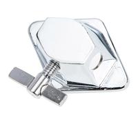 Amosfun Base per Gambe Tom in Lega Compatibile Tutti i Tamburi, Supporto Resistente e Compatto per Batteria, Accessorio per Sostituzione e Riparazione Strumenti Musicali per