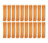Amosfun Bigodini di Plastica con Coperchio, Set da 20 Pezzi per Arricciare i Chioma, Strumenti per Parrucchieri, Adatti per Uso Domestico e Viaggi, per Chioma Semi Asciutti