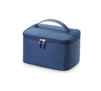 Amosfun Borsa Cosmetica da Viaggio Blu, Organizer Porta Cosmetici Portatile Compatto per Donne, Borsa Toilette da Esterno per Viaggi, Palestra e Campeggio