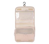 Amosfun Borsa da Toilette da Viaggio Appesa in Materiale Resistente, Borsa Cosmetica Donna di Grande Capacità Gancio, Portaoggetti Leggero e Compatto per Trucco e Skincare