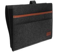 Amosfun Borsa Organizer da Comodino in Feltro, Grande Capacità | Casa e Divano, Design Minimal Moderno, Facile da Installare, Tasca Laterale Ordinata
