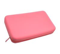 Amosfun Borsa per Trucco in Silicone Piccola Cerniera, Organizer Portatile per Pennelli e Cosmetici da Viaggio, Pochette Cosmetica per Donna, Custodia per Articoli da Toeletta