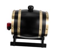 Amosfun Botte in Quercia per Whisky e Vino Dispenser Multifunzione Resistente e Decorativo Bar