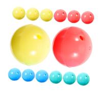 Amosfun Capsule Rotonde in Plastica per Macchine Capsule Vuote per Giochi di Festa Decorazioni di Compleanno