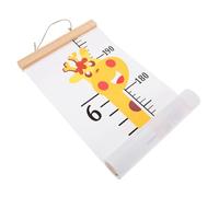 Amosfun Cartoon Growth Chart Ruler for Kids Room Removable Height Measurement Wall Decor with Unique Giraffe Design for Playroom and Nursery Decor