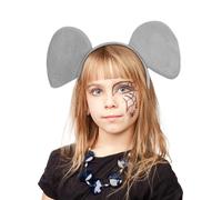 Amosfun Cerchietto Orecchie di Elefante per Donna, Fascia Cosplay Leggera e Comoda, Accessorio per Festa in Maschera, Halloween e Carnevale, Copricapo Animale Versatile