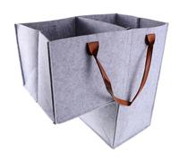 Amosfun Cesta Portaoggetti per Scale in Organizer Pieghevole per Biancheria Giocattoli e Scarpe con Manici Resistenti e Design