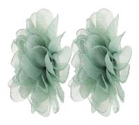 Amosfun Clip Decorativa per Scarpe da Donna 2 Pezzi Fermagli Fiore Rimovibili Accessori per Cerimonie e Eventi Eleganti