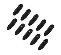 Amosfun Clip per Bici 10 Pezzi Morsetto Fissaggio Tubo Cambio e Freno in Plastica Resistente Supporto Filo Incorporato per Cavi Freno Bici, Accessorio Ciclismo Compatto e Leggero