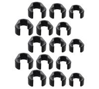 Amosfun Clip per Cavo Microfono 15 Pezzi, Morsetto per Asta Microfonica, Organizzatore Cavi Compatto Resistente per Supporti Microfono e Treppiedi, Accessori per Strumenti Musicali