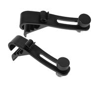 Amosfun Clip per Microfono per Batteria 2 Pezzi, Morsetto Antiurto Regolabile per Rullante e Grancassa, Supporto Microfono a Percussione per Registrazione e Performance Musicali