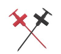 Amosfun Clip Perforante per Sonde Multimetro 2 Pezzi, Sonda Perforante Isolata per Test Filo Elettrico Auto, Strumento per Riparazione Circuiti Automobilistici e Uso Elettricista