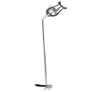 Amosfun Clip Spartiti per Prove e Performance Musicali in Lega di Zinco Argento Portatile e Resistente per Sassofono
