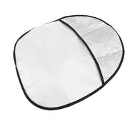 Amosfun Copertura parasole traspirante per volante, con particelle antiscivolo, assorbe l'umidità e protegge dal calore lavabile, per auto e camion, accessorio rinfrescante estivo morbido e