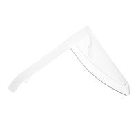 Amosfun Copertura per occhiali da sole per viso, visiera trasparente, per proteggere gli occhi, naso, bocca, protezione anti-appannamento, colore bianco