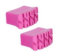 Amosfun Copri Piedini Scala Antiscivolo in Gomma 2 Pezzi Accessori per Piedini per Scale Resistente e Sostituibile per Uso Quotidiano