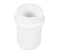 Amosfun Crogiolo in Quarzo e Ceramica da 1 kg, Resistente a Temperature Oltre 1800°c, Alta Purezza e Resistenza alla Corrosione per Fusioni e Raffinazione Leghe ad Alte Temperature,