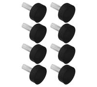 Amosfun Cuscinetti Antivibranti in Gomma e Metallo M8*25 Set 8 per Lavatrici e Macchinari Industriali, Ammortizzatori Regolabili per Riduzione Rumore e Vibrazioni, Installazione Semplice