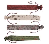 Amosfun Custodia per Ventaglio Pieghevole in Raso 10 Pollici Borsa Porta Ventaglio Leggera E Compatta per Eventi Matrimonio E Uso Quotidiano