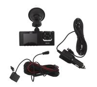 Amosfun Dash Cam Auto Anteriore e Posteriore Visione Notturna e Registrazione Loop Continua, Schermo Ips 2", Telecamera Retrovisore Wifi Scheda 64g in Abs