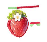 Amosfun Decorazione Completa con Bastone e Benda per Giochi Festa Compleanno Addobbi Tematici Fragola per Cinco De Mayo e Feste Tema Frutta