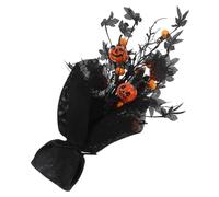 Amosfun Decorazione Zucca Acero Decorazioni Per Ufficio Di Halloween Centrotavola Di Halloween Con Zucca Ornamenti Di Halloween Per Albero Decorazioni Autunnali Per La Casa Plastica