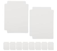 Amosfun Divisori per Carte da Gioco Tcg in Polipropilene, Set da 10 Pezzi di Colore Chiaro, Organizer per Scatole Portaoggetti Separatori Integrati per Archiviazione e Ordinamento Giochi