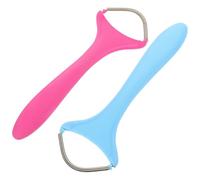 Amosfun Epilatore Manuale per Viso da Donna 2 Pezzi Molla Antiscivolo per Depilazione Labbro Superiore e Rimozione Peli Superflui, Comodo e Indolore, Adatto per Uso Facciale e Corpo