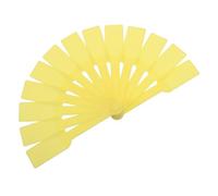 Amosfun Espositore per Buste Rosse a Forma di Ventaglio Esposizione della Busta Rossa Ventaglio con Busta Rossa Fan del Festival di Primavera Regalo Yellow ABS