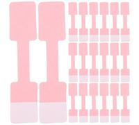 Amosfun Etichette Adesive per Visualizzazione Design Semplice e Creativo e Kraft Rosa 100 Resistenti Facili da Usare per su Orologi e Bracciali