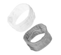 Amosfun Fasce Elastiche da Palestra 2 Pezzi, Fascia Sportiva Antisudore Morbida e Traspirante, Perfette per Yoga e Festa Estiva
