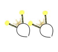 Amosfun Fasce per Chioma a Forma di Ape Tentacoli in Materiale Spugnoso, Set da 2 Pezzi per Feste di Compleanno e Costumi, Accessori per Chioma da Mascherata e Cosplay