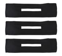 Amosfun Fasce per Chioma Donna in Ferro 3 Pezzi, Accessori Eleganti e Facili da Usare per Creare Onde e Acconciature Fiocco Nero, Perfette per Ogni Occasione