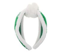 Amosfun Fascia natalizia in peluche decorazione dei natale accessori invernali per Accessori per Natale fascia fasce per vacanze Fasce festive