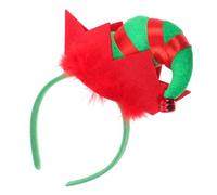 Amosfun Fascia per albero Natale Chiesa da clown Cappelli da costume da carini bopper testa natale fascia a tema natalizio fasce per feste Verde