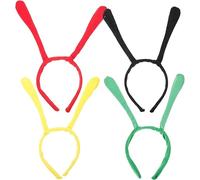 Amosfun Fascia Per Antenna Da 4 Pezzi, Fascia Per Antenna a Forma Di Farfalla Ape, Accessorio Per Costume Alieno Di Halloween, Forniture Per Feste Di Compleanno Per Bambini