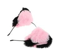 Amosfun Fascia per capelli con orecchie di animale soffici e graziose orecchie di gatto e volpe, accessorio per capelli per una vestibilità comoda, per Halloween, Natale, carnevale, feste cosplay