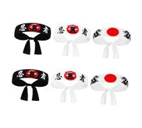 Amosfun Fascia Versatile Per Dal Design Giapponese Per Costumi Sportivi Da Cucina Uomo E Donna