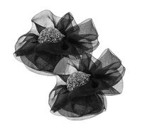 Amosfun Fermagli per Scarpe da Sposa Fiori Rimovibili, Clip Decorative per Tacchi Alti, Set da 2 Pezzi per Matrimoni e Feste, Accessori Eleganti per Calzature Femminili