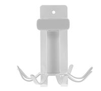 Amosfun Gancio da Parete Pieghevole Rotante a 360°, Organizzatore Multiuso per Utensili da Cucina in Alluminio, Appendino Stabile per Stoccaggio Cucina e Bagno, Set 8 Ganci Colore Chiaro