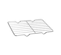 Amosfun Griglia per Raffreddare Pane e Biscotti 38x28 Cm in Acciaio 304, Rete per Cucinare e Arrostire Maglia Fine Antiaderente, per Barbecue, Forno e Cucina Casalinga