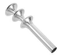 Amosfun Imbuto per Insaccatrice Manuale in Acciaio Inox 3 Pezzi, Accessorio per Riempimento Salsicce, Compatibile Macchine Insaccatrici, Utensile Cucina per Preparazione Salumi