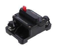 Amosfun Interruttore Manuale per Auto Camion Rv e Barca Protezione per Fusibili e Ampere con Pannello e Isolatori