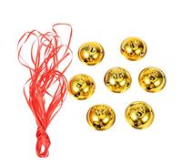 Amosfun Kit Di Campanelle Per Albero Di Natale Nastro Da 5 Cm Campanelle Dorate Per Decorazioni Per Feste in Casa