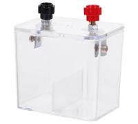 Amosfun Kit Esperimenti Scientifici Batteria Semplice con Elettrodi Rame e Zinco per Lezioni di Fisica e Scienza Completo con Contenitore e Fili per Esperimenti di Elettrolisi e