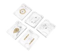 Amosfun Kit Scientifico Magnetico con Trucioli di Ferro in Plastico e Ferro, 5 Set per Esperimenti di Fisica in Laboratorio e Aula Scolastica